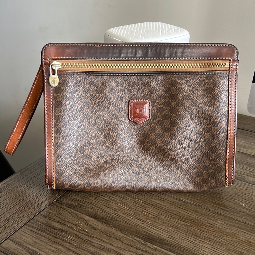 Celine Vintage Wristlet Clutch